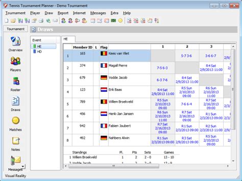 titournament software.